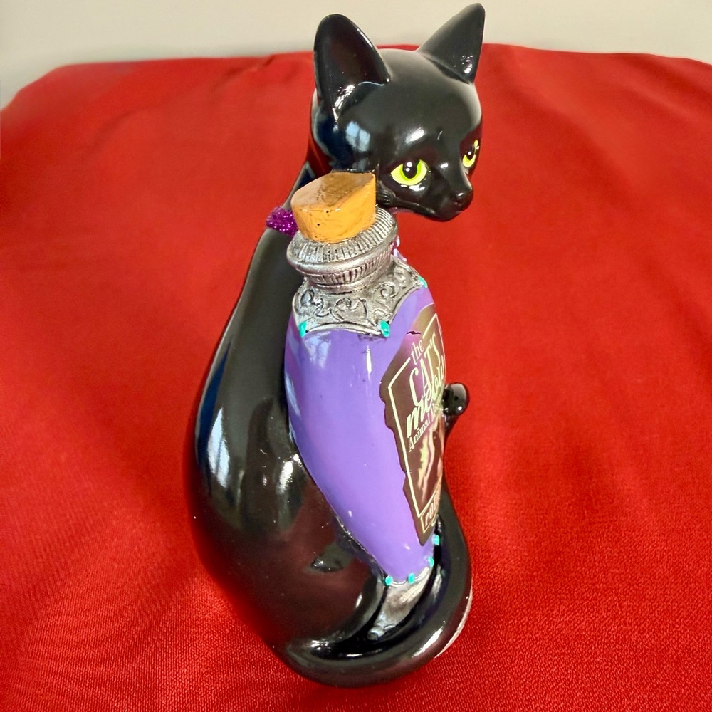 “The Cat’s Meow Black Magic Potion” ~ The Hamilton Collection NWB 🐈⬛ - Picture 6 of 7
